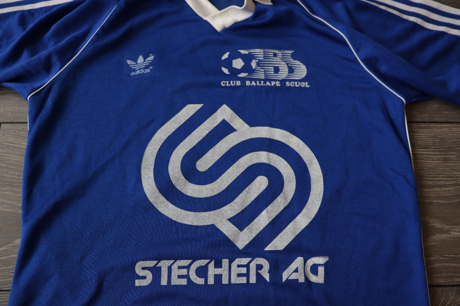 FUSSBALLCLUB CLUB DA BALLAPÈ SCUOL SWITZERLAND ADIDAS WEST GERMANY SHIRT JERSEY