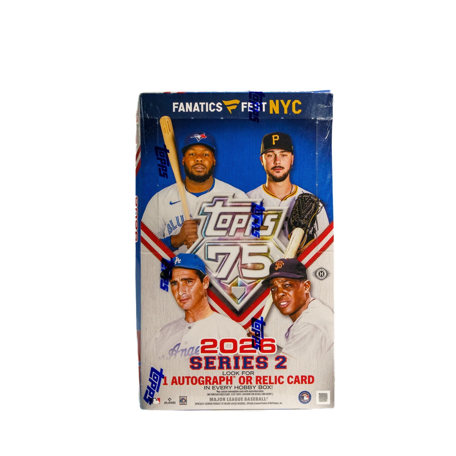 2026 Topps Series 2 Baseball Fanatics Fest Exclusive Hobby Box Factory Sealed