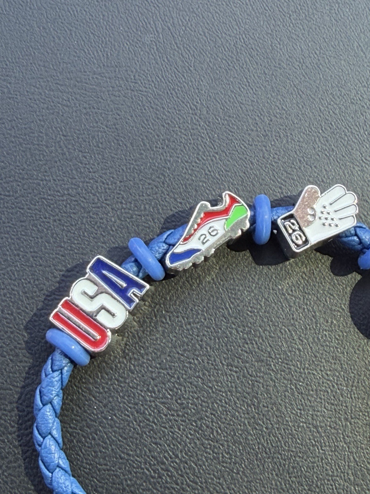 2026 FIFA World Cup United States USA Charm Bracelet -NEW-Limited Edition Soccer