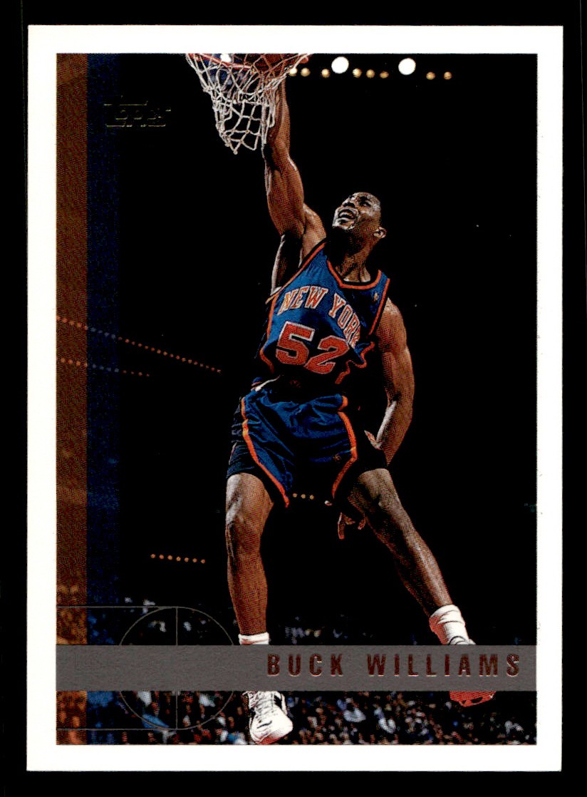 1997-98 Topps – Buck Williams #81 Basketball Sports Card Raw Trading Card