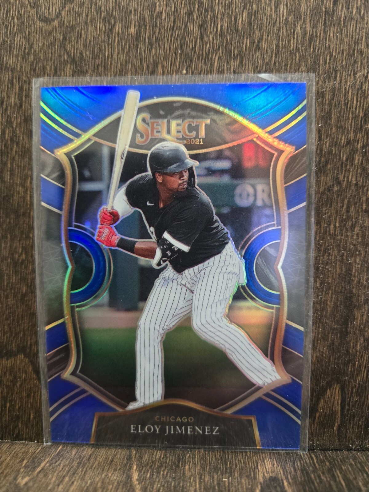 2021 Panini Select Concourse Blue Prizm /149 Eloy Jimenez #3 White Sox