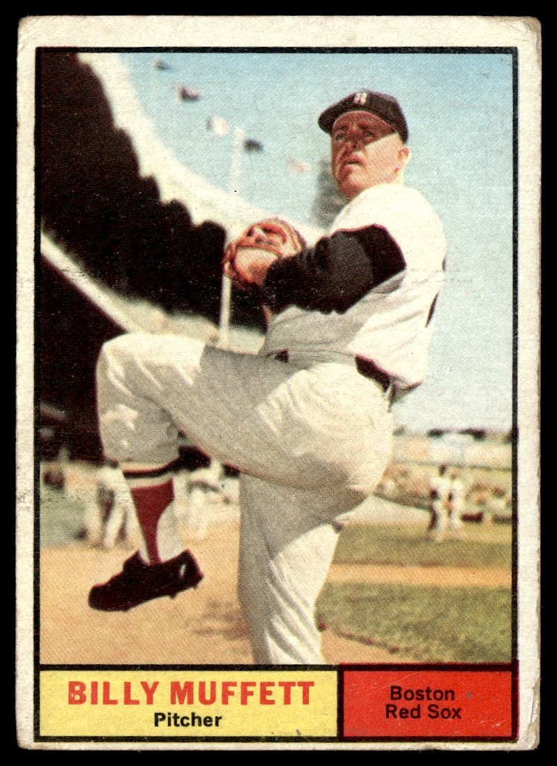 1961 Topps Billy Muffett – Boston Red Sox #16