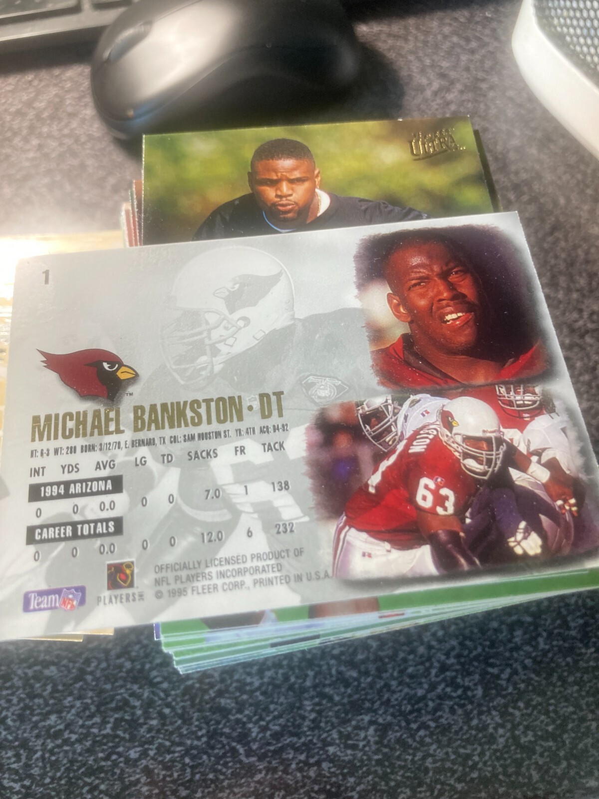 1995 FLEER ULTRA FOOTBALL CARDS PART 2 YOU PICK 275-550
