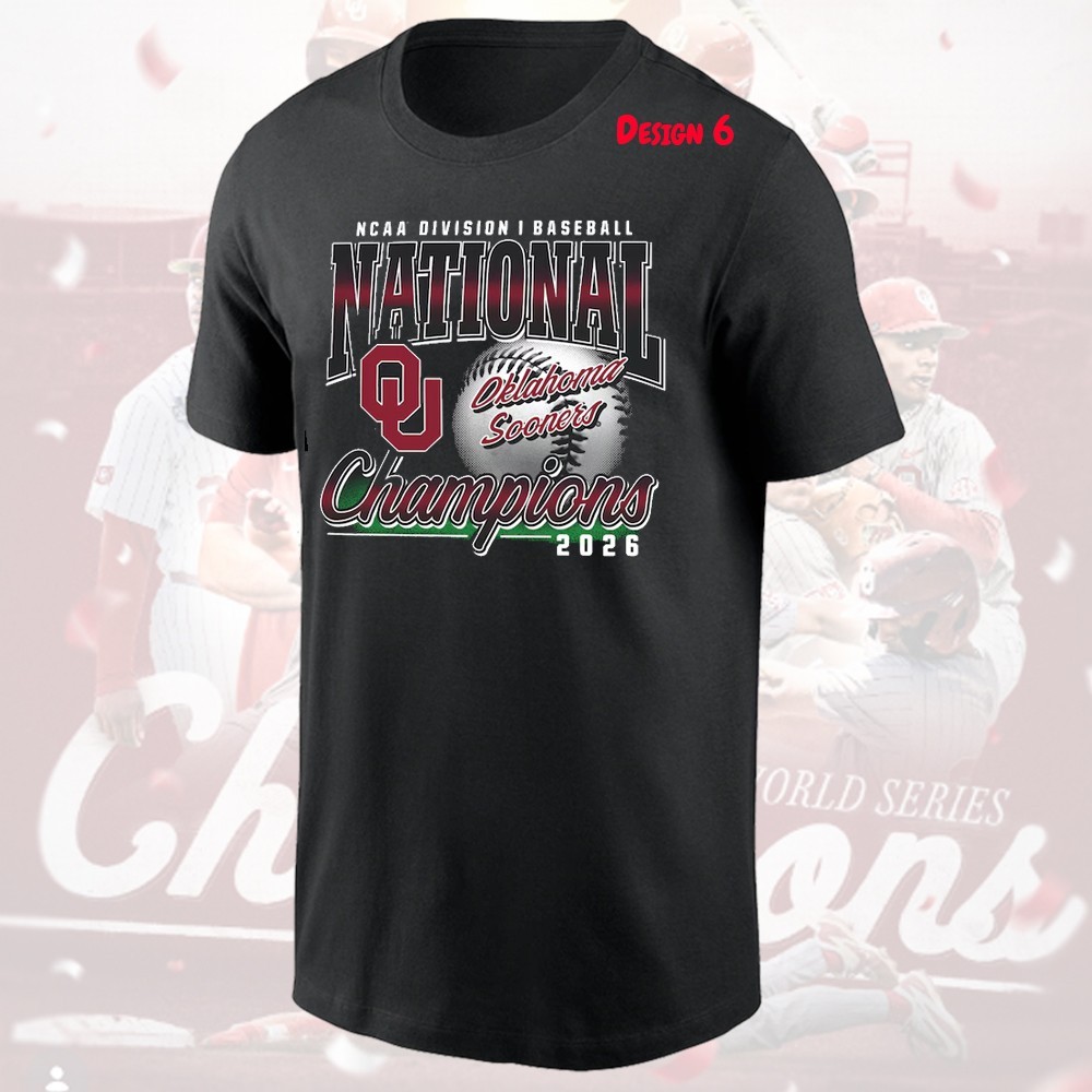 HOT – Oklahoma Team 2026 Baseball Men’s WS Champions All Design FASTSHIP Fans