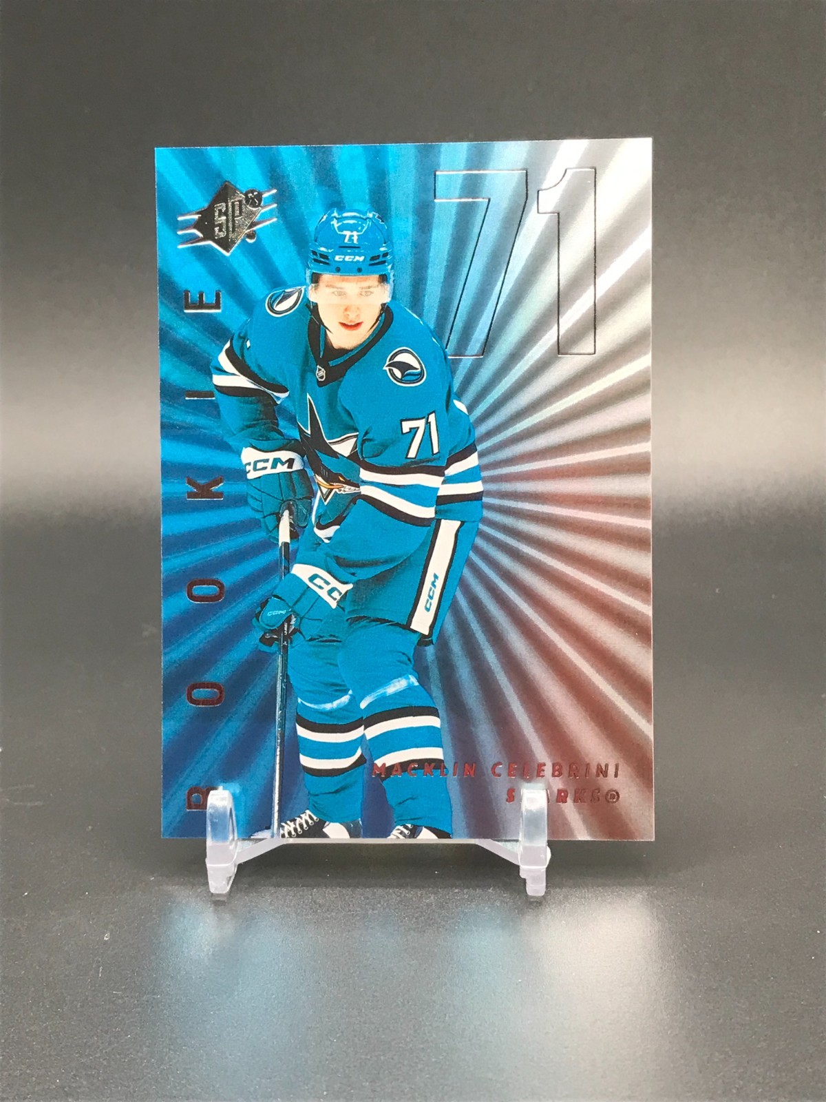 2024-25 Spx – Extended Rookies Macklin Celebrini #160 (RC)
