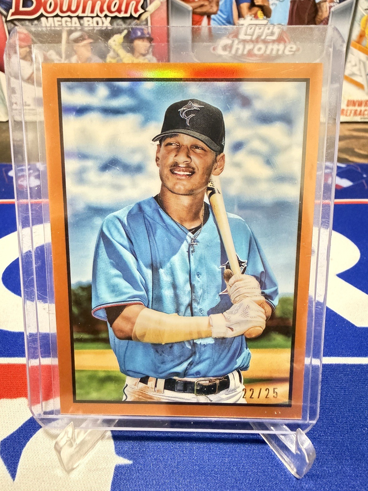 2019 Bowman Heritage – Victor Mesa Jr. Chrome Orange Refractor /25 RC – 53CP-25