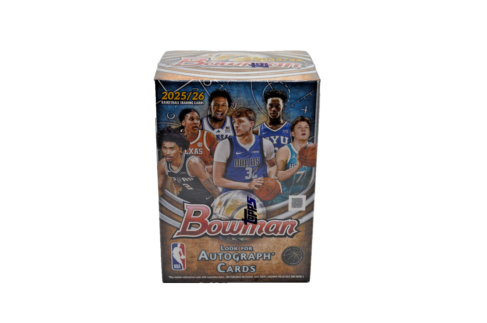 2025-26 BOWMAN Basketball BLASTER BOX (60 Cards) NBA – Look for 1st & Autographs