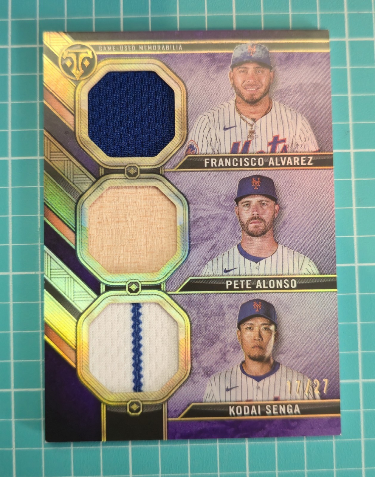 New York Mets Auto Relic Lot: Alonso McNeil wright baty senga alveraz megill
