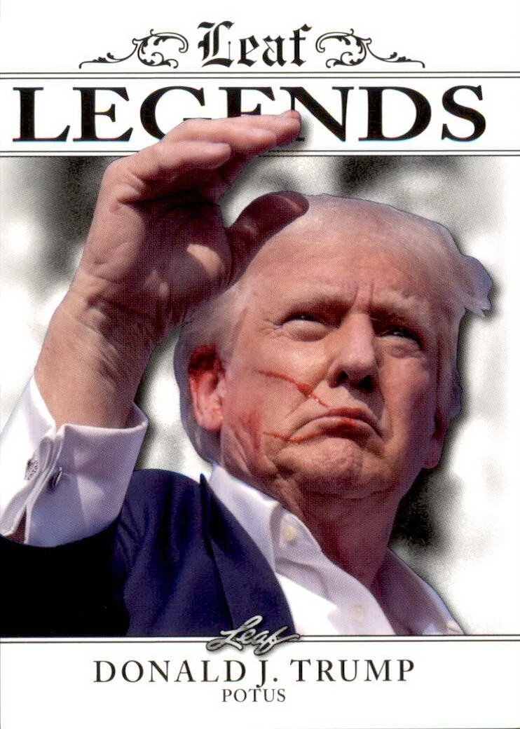 MINT 2024 Leaf LEGENDS DONALD J. TRUMP #LA-01 PRESIDENT OF THE UNITED STATES