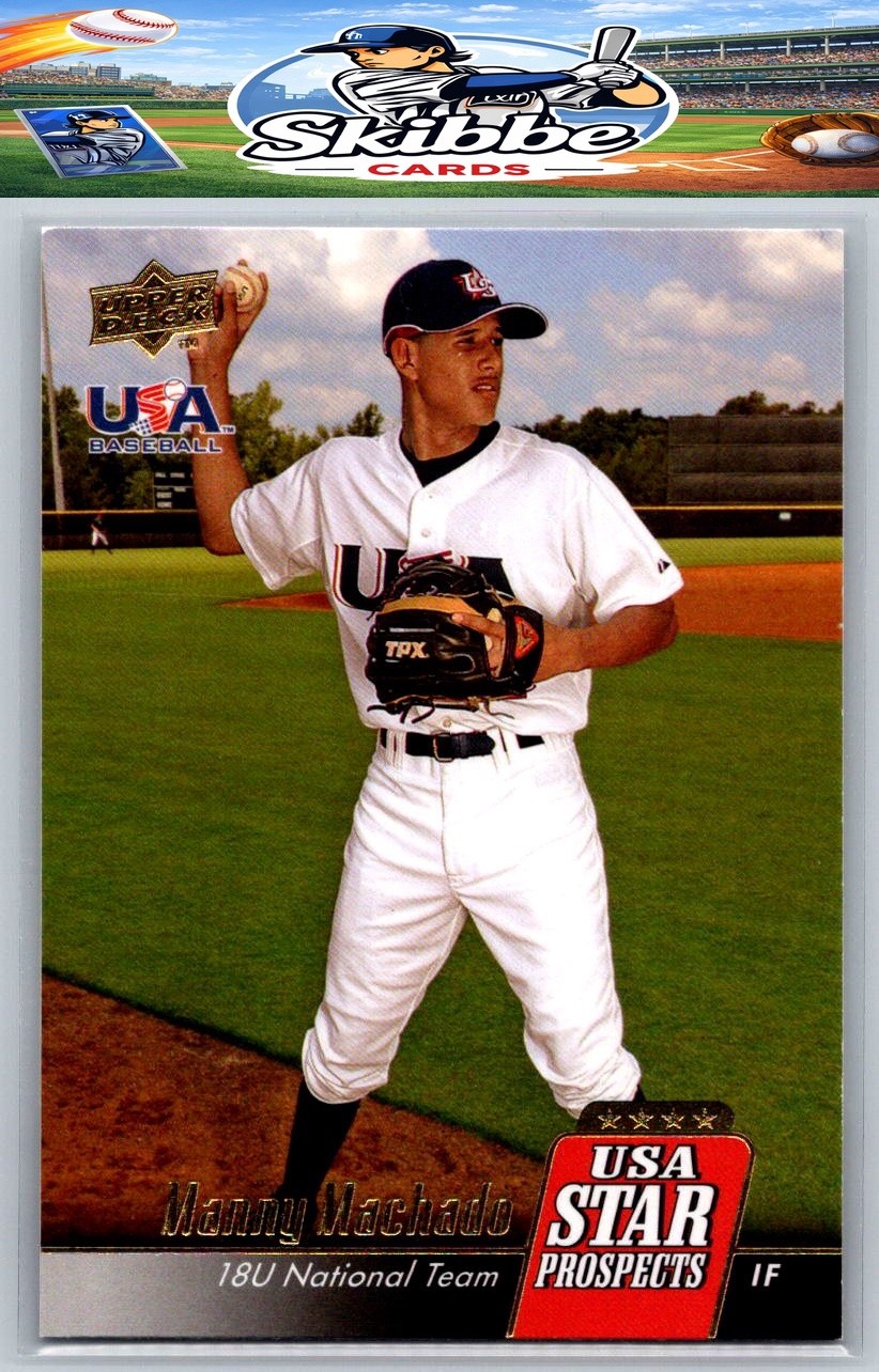 2009 Upper Deck Signature Stars #USA-10 Manny Machado USA Star Prospects