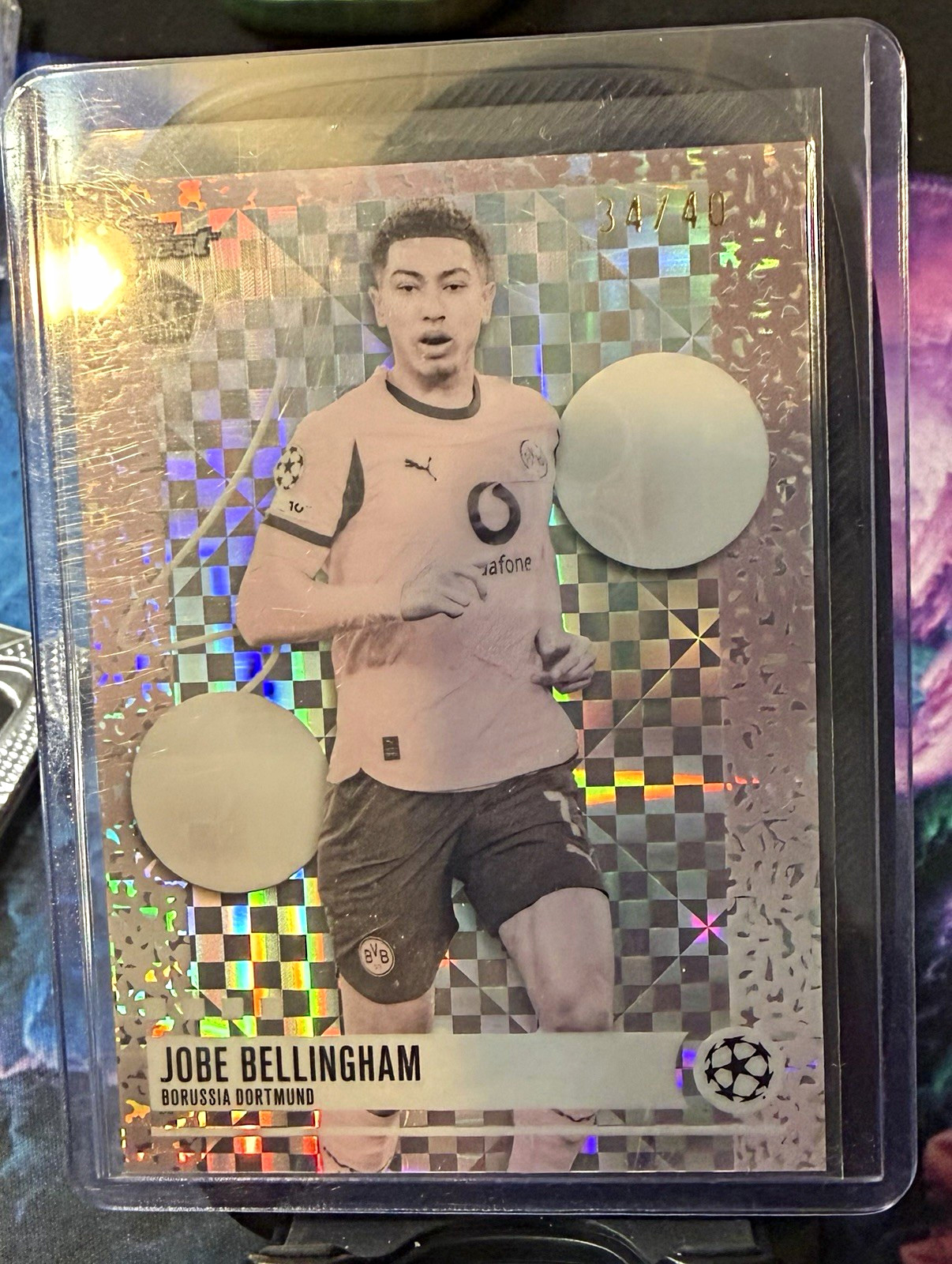 Topps 2026 Finest UEFA Champions League Jobe Bellingham #263 Dortmund /40