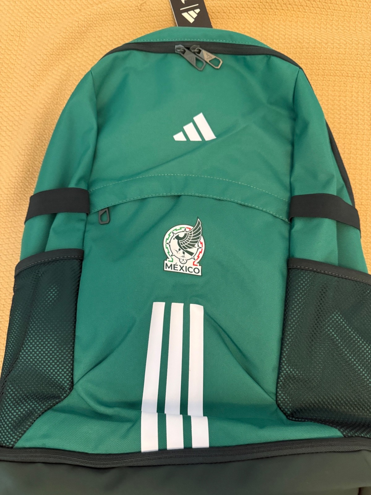 Adidas 2026 World Cup Mexico 26 Bold Green Backpack BRAND NEW