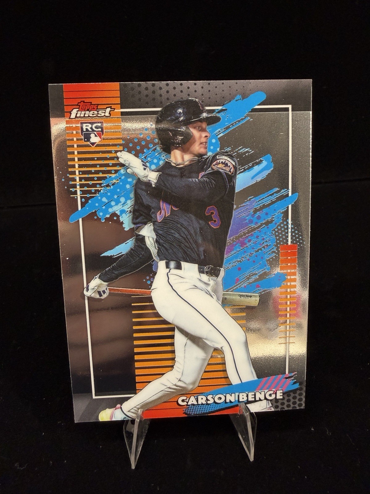 Carson Benge Rookie #116 Uncommon 2026 Topps Finest New York Mets