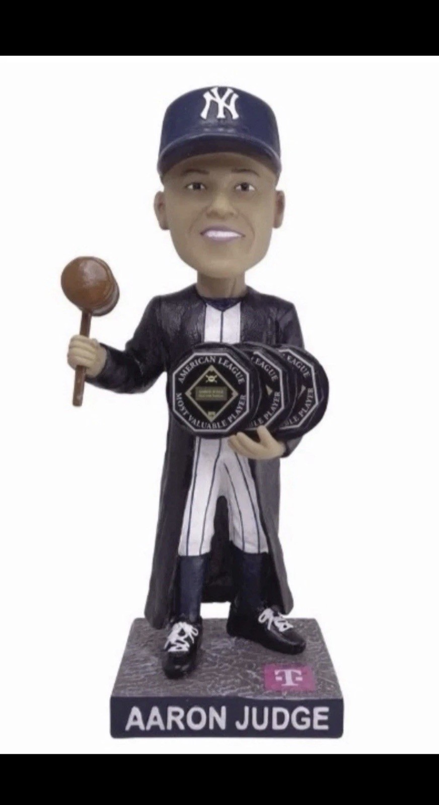 2026 Aaron Judge NY Yankees 3X MVP SGA Bobblehead 6/20 ALL-RISE” Captain PRESALE