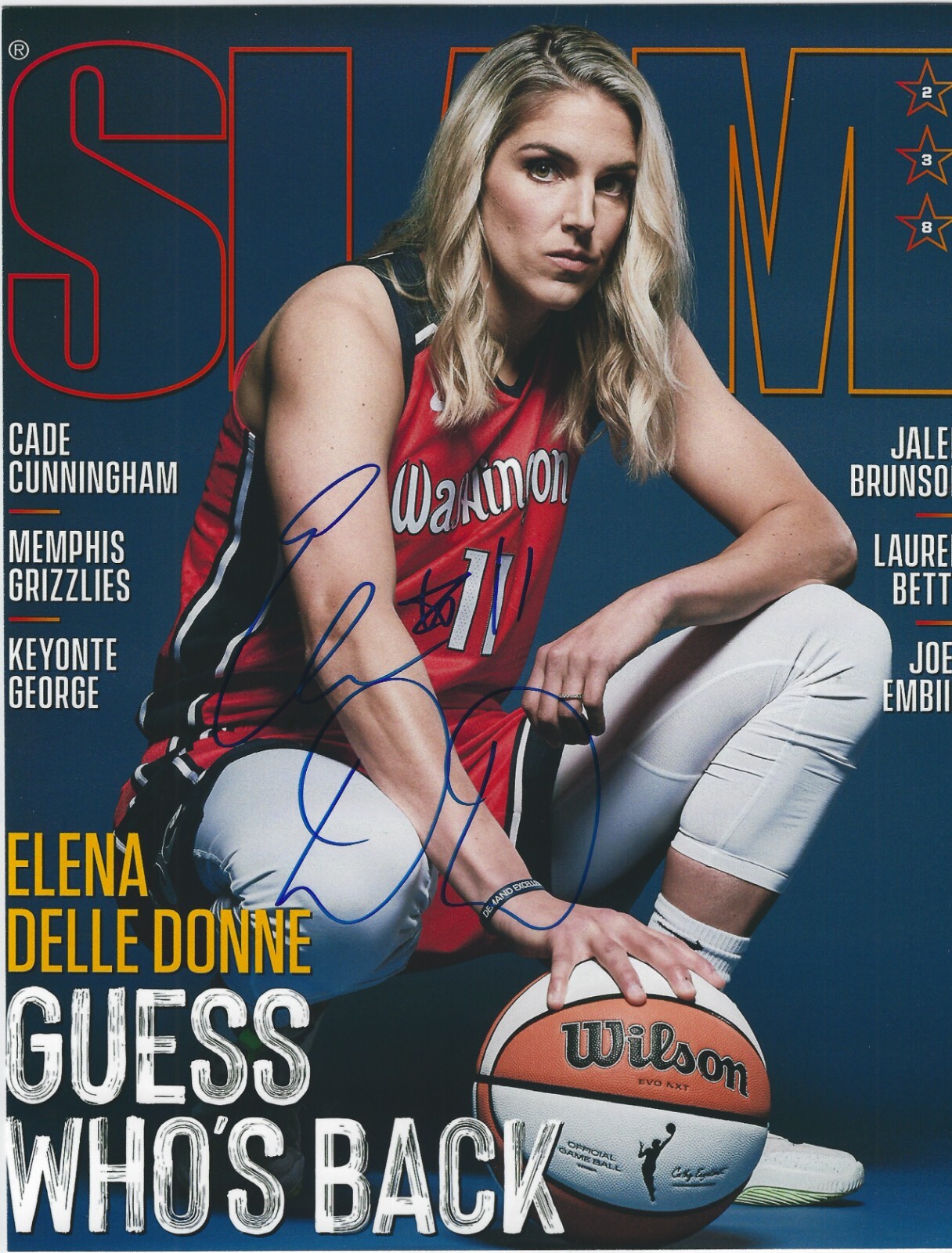 ELENA DELLE DONNE Signed 8.5 x 11 Photo Signed REPRINT Basketball WNBA Free Ship