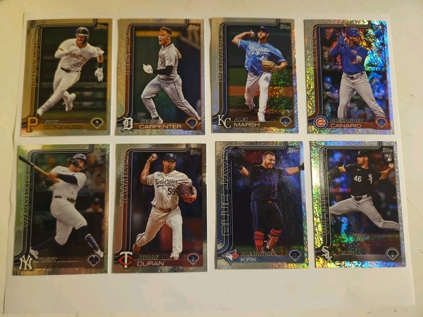 2025 Topps Series 2 MLB Rainbow/Sandglitter Parallels You Pick Complete Your Set