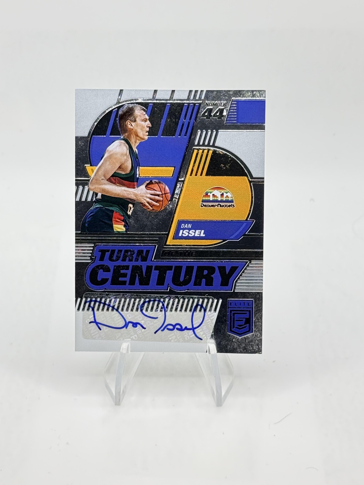 2022-23 Donruss Elite Dan Issel Turn of the Century Signatures Auto Nuggets