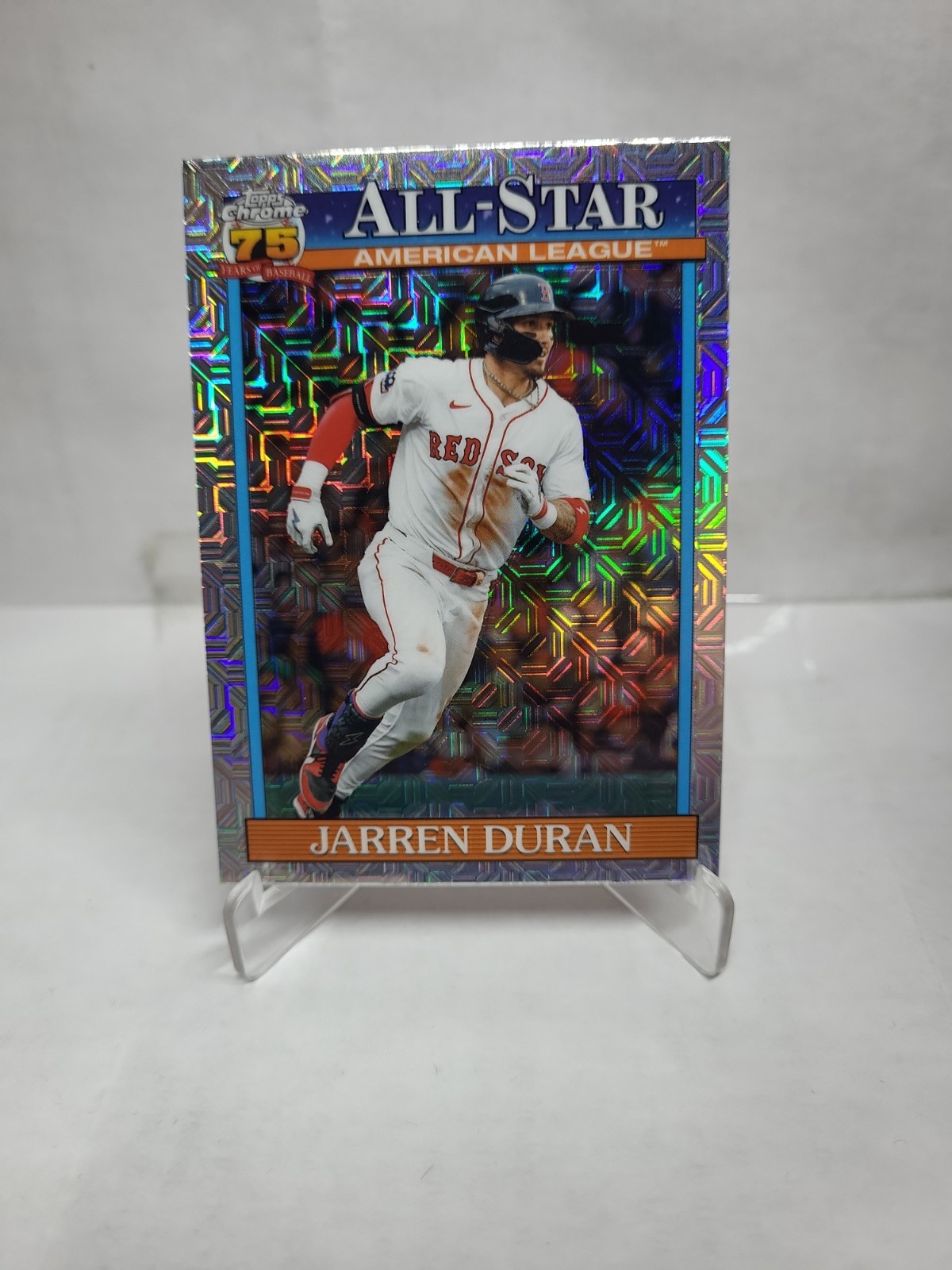 2026 Topps Series 2 Jarren Duran Chrome 1991 All Star Silver Pack Mojo – Red Sox