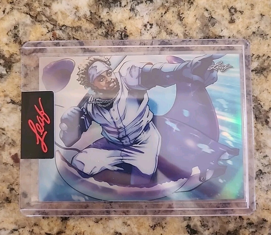 2024 LEAF METAL ANIME NATION JUNIOR CAMINERO TAMPA BAY RAYS RC ROOKIE SP /105
