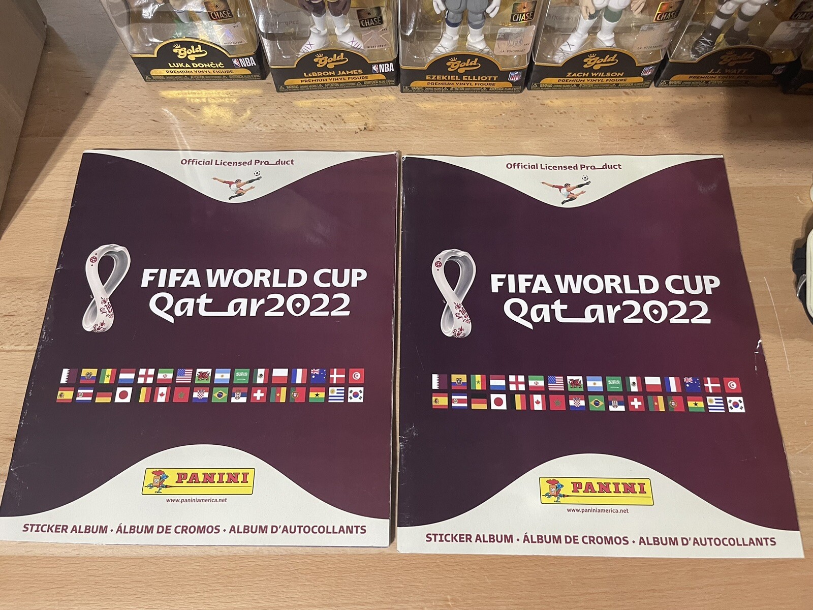 2022 FIFA WORLD CUP QATAR OFFICIAL STICKER COLLECTION SOFT COVER 10 STICKER FREE