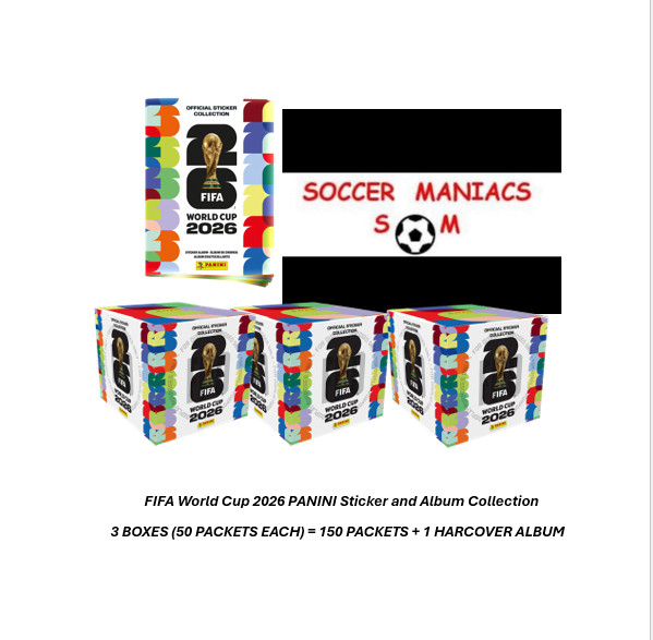 2026 Panini FIFA World Cup MEX/USA/CAN 50PKTS 3 BOXES (150 PKTS) + 1 HC