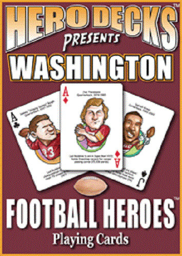 NFL Football Hero Decks Caricature 52 Playing Cards Parady Cards Same Day Ship