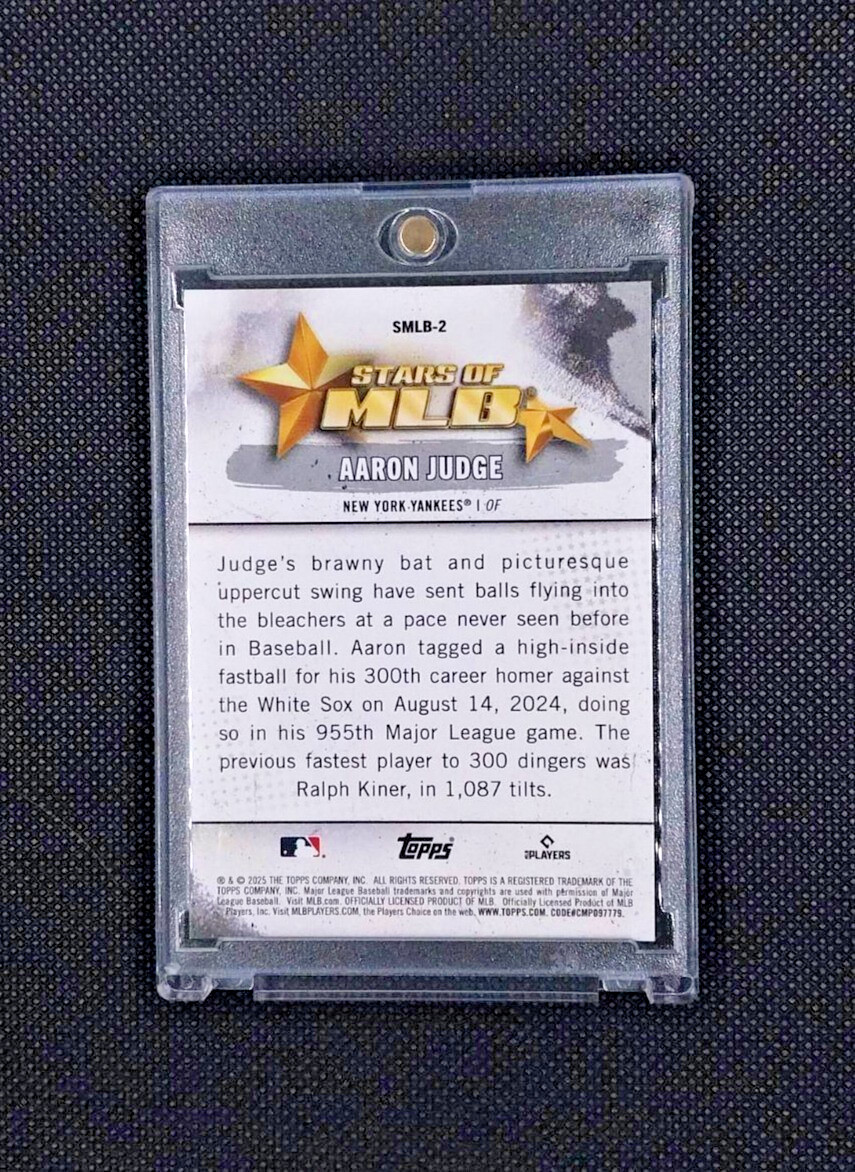 MVP AARON JUDGE COLOR BURST RAINBOW Stars of MLB 2025 🔥 – New York Yankees