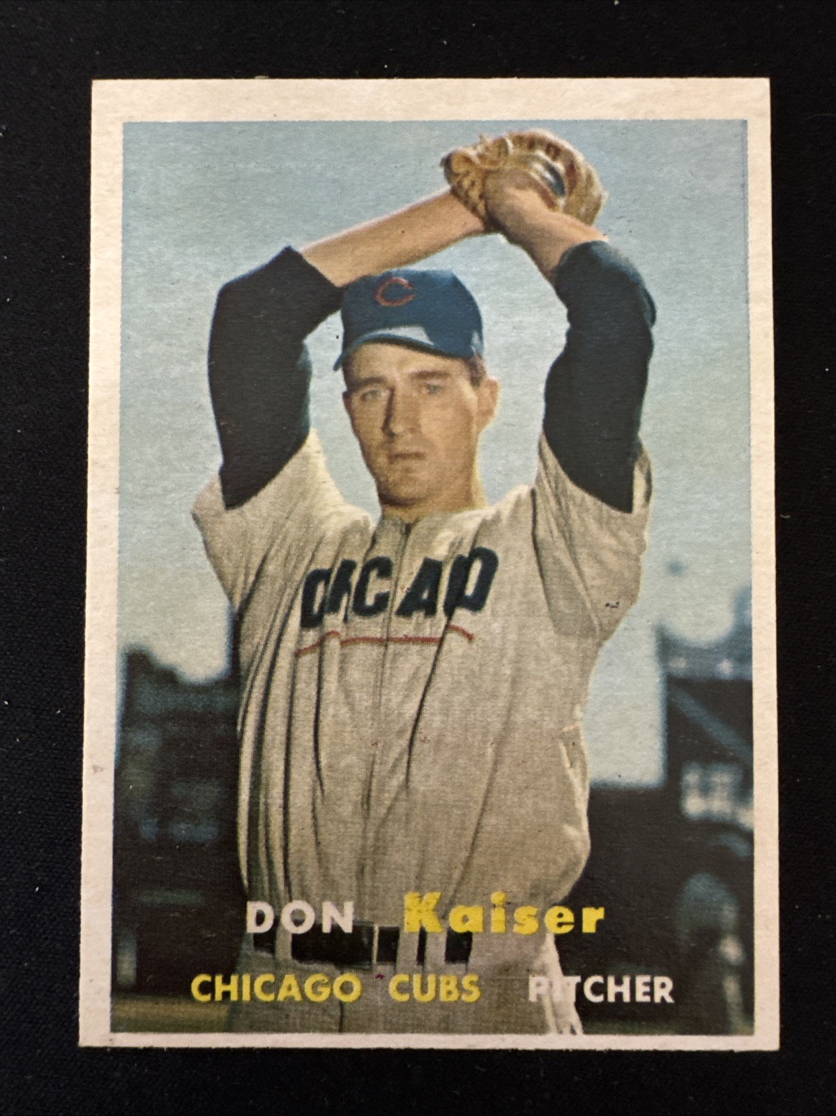 1957 Topps #134 Don Kaiser