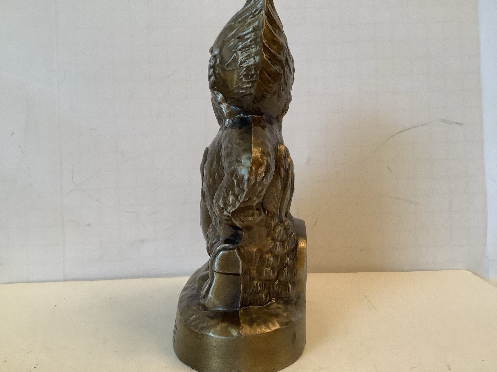 Iowa State University ISU Cyclones Mascot Cy The Cardinal 6.75″ Metal Bank