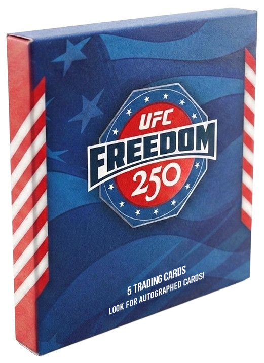 2026 TOPPS UFC FREEDOM 250 BOX (1 AUTO/RELIC) MMA Martial Arts New Presale QTY
