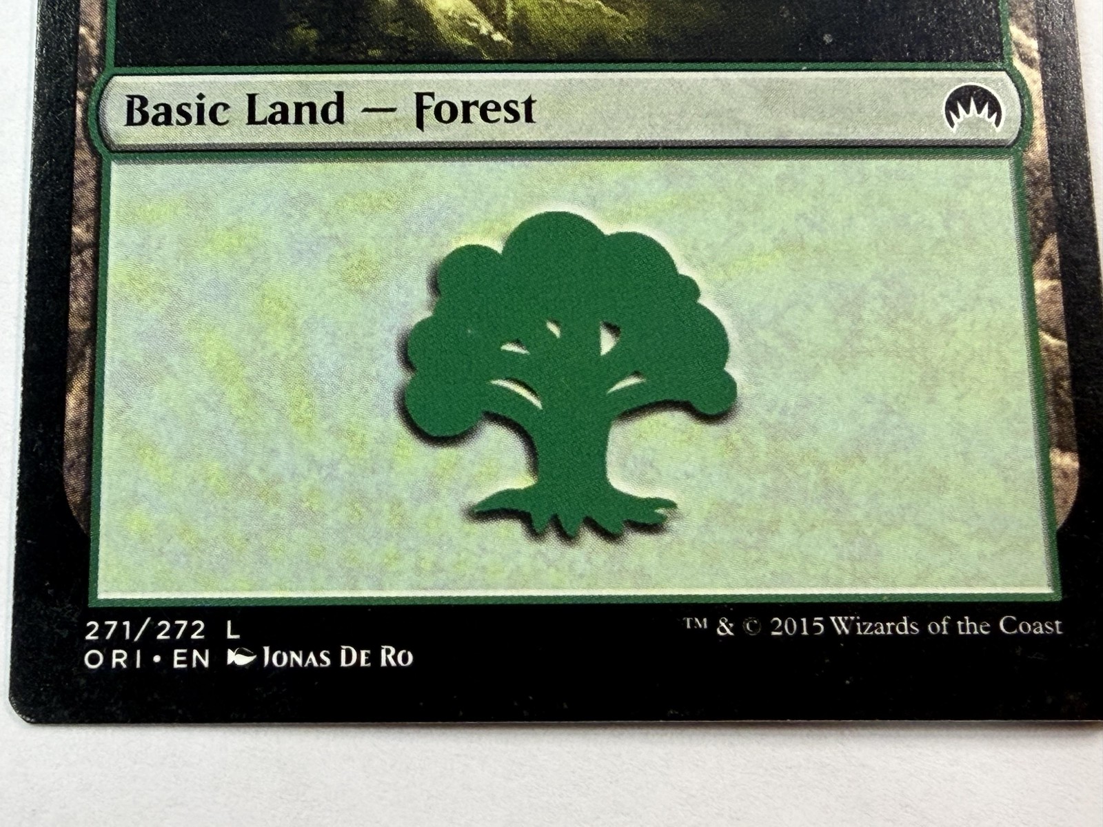 2015 Wizards Of The Coast Forest #271/272 L Magic Origins Card NM Or Better