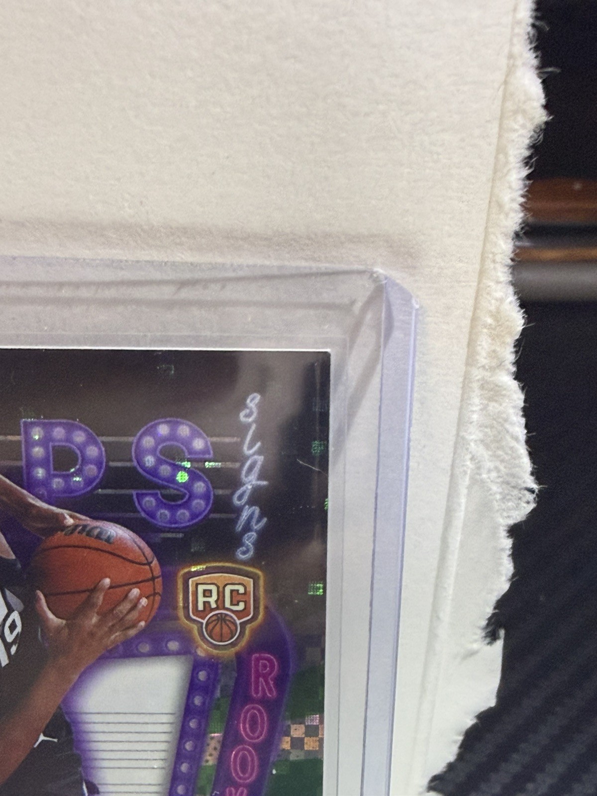 2026 Topps NBA HOOPS Rookie First Signs Auto ACE BAILEY Light Burst Green /75 RC