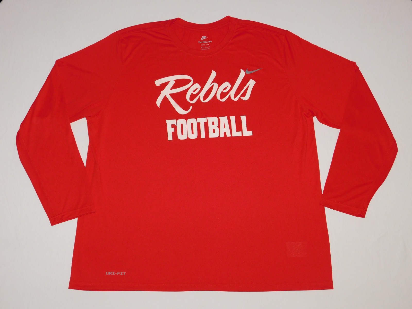 UNLV Rebels Football Nike Dri-Fit Long Sleeve Shirt Size Men’s 3XL / XXXL NEW