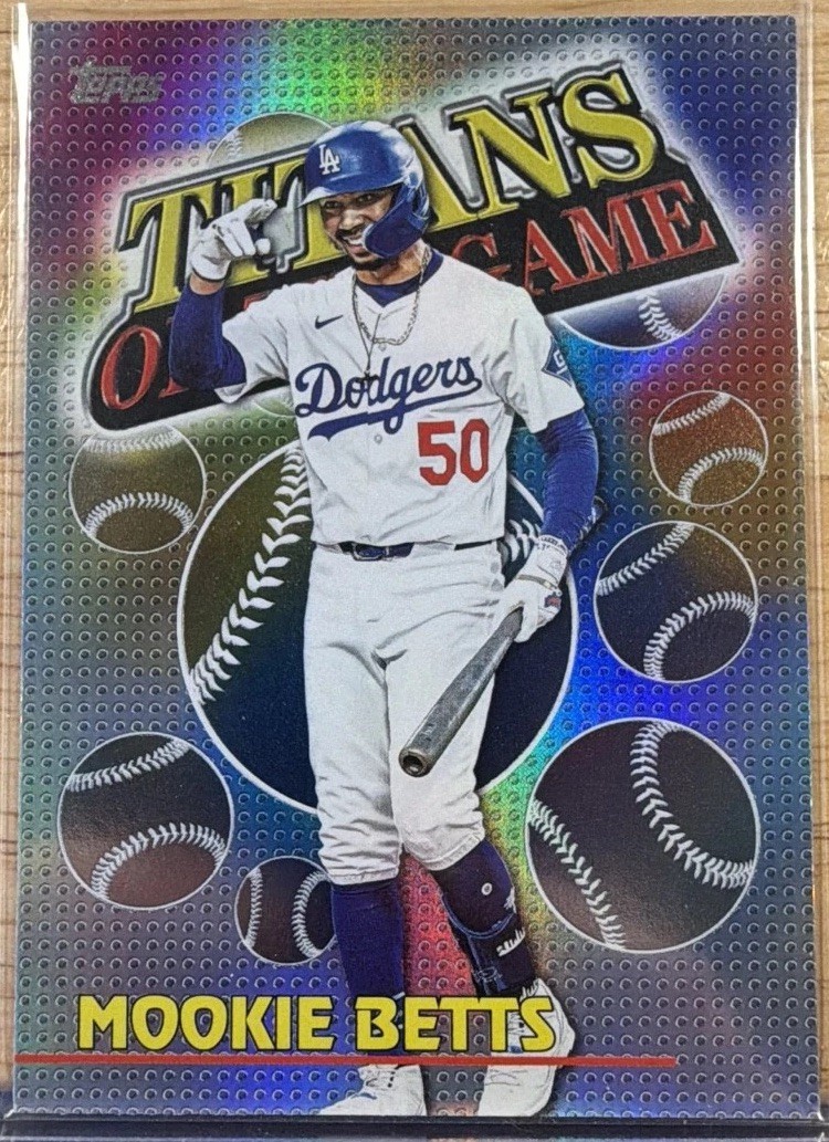 2026 Topps Series 1 – Titans of the Game Mookie Betts #TOG-8