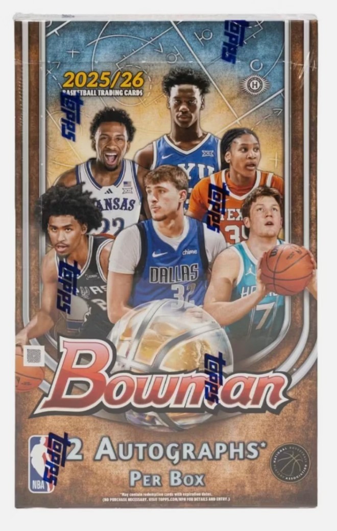 2025-26 Bowman Basketball Hobby Box – Factory Sealed – In Hand!