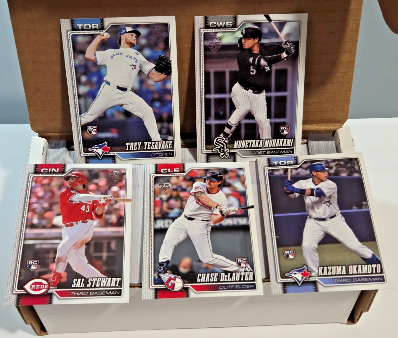 2026 Topps Series 2 Complete Base Set #351-700 + SMLB + TOG Insert Sets