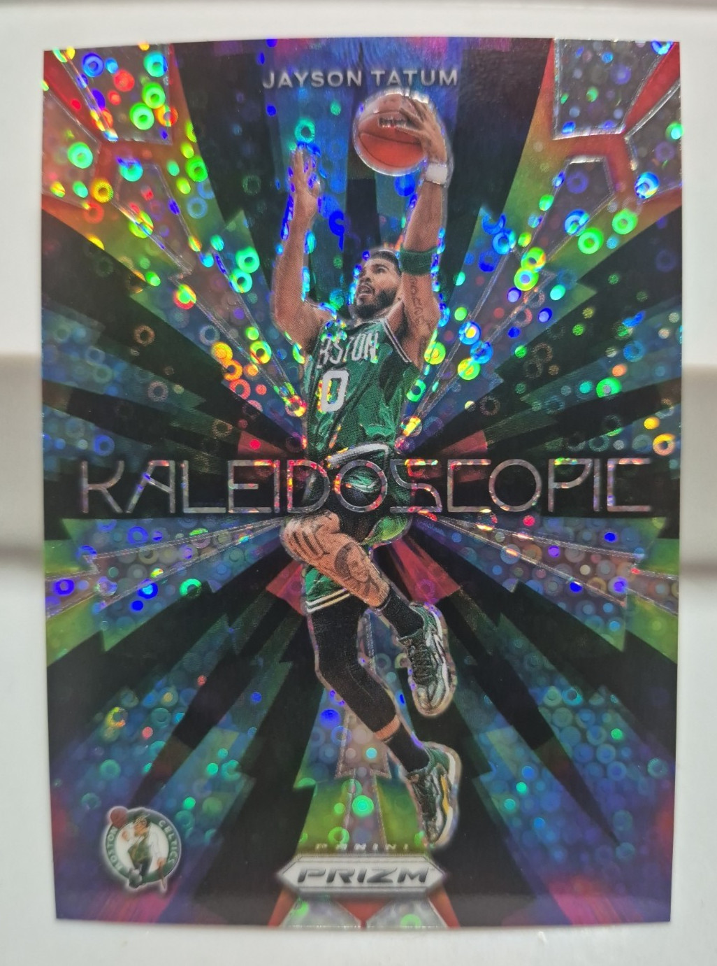Jayson Tatum 2023-24 Prizm Kaleidoscope Fast Break Prizm