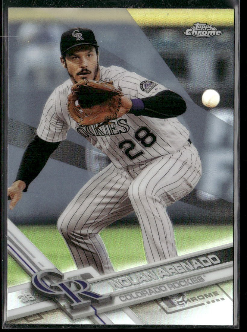 2017 Topps Chrome #102 Nolan Arenado Refractor