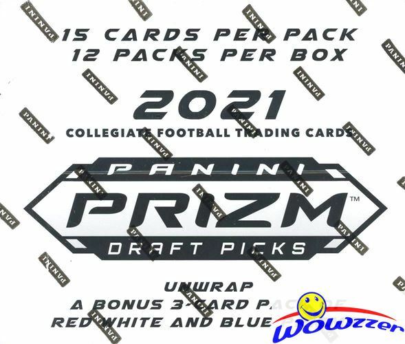 2021 Panini Prizm Draft Picks Football EXCLUSIVE HUGE JUMBO CELLO Box-180 Cards!