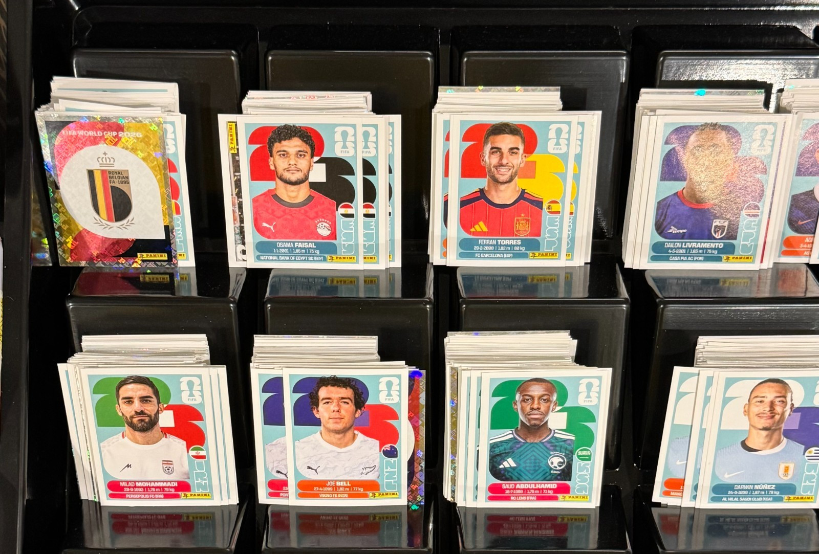 2026 Panini FIFA World Cup Sticker Collection Complete Lot Builder Group G H I