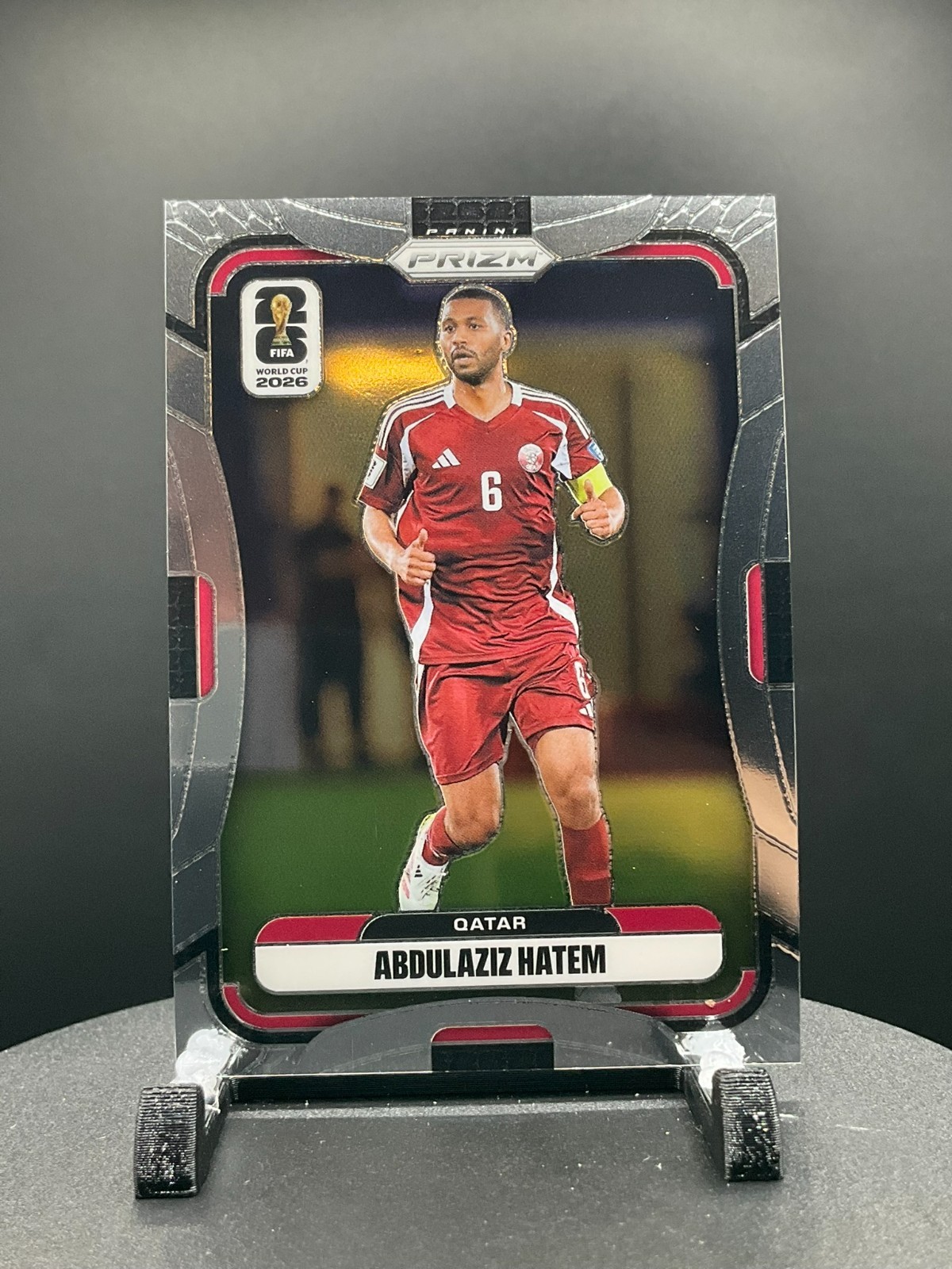 2026 Panini Prizm FIFA World Cup #380 Abdulaziz Hatem, Qatar