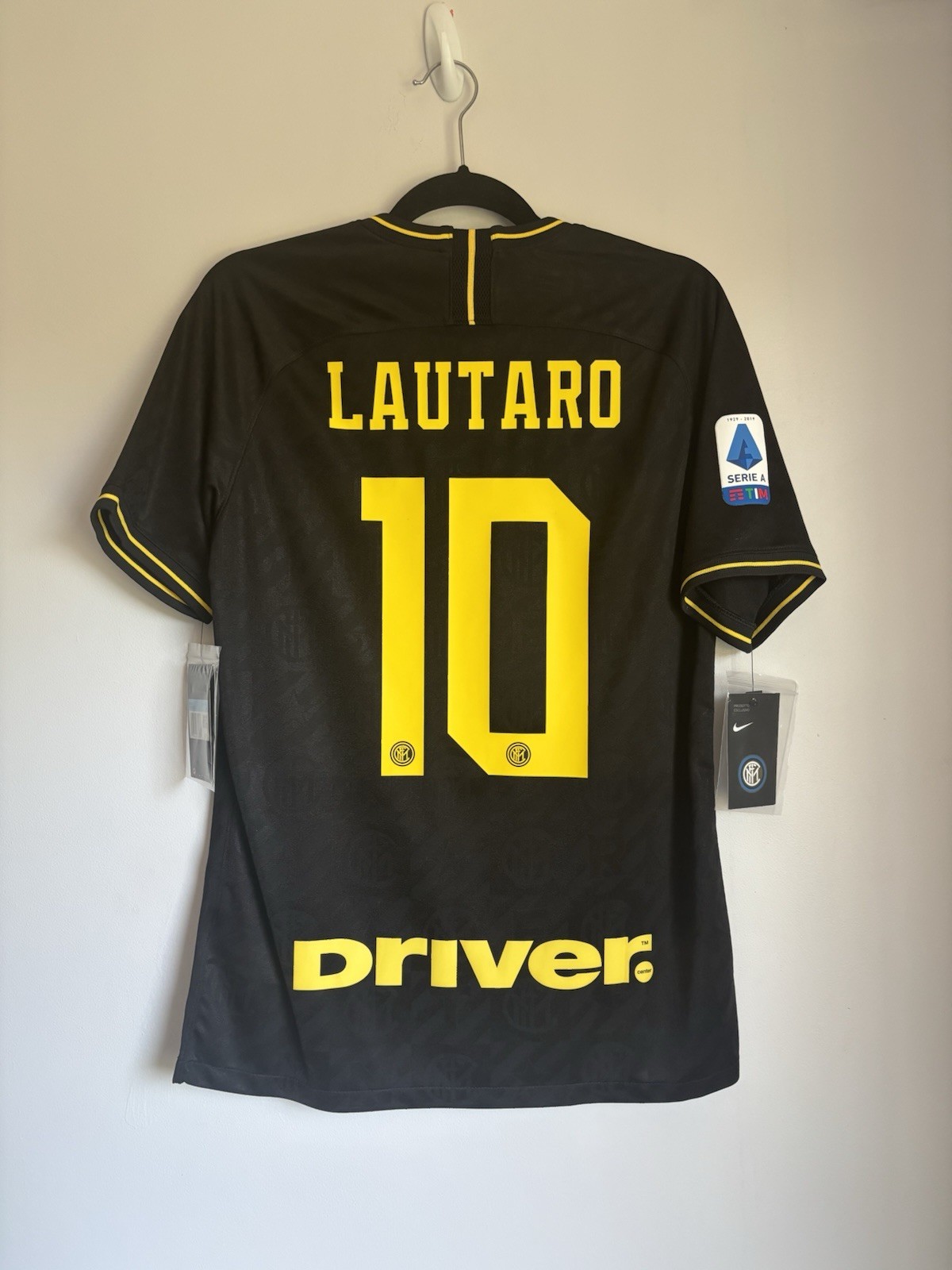 Official Inter Milan 2019/20 Third Football Shirt Lautaro #10 Size Medium BNWT