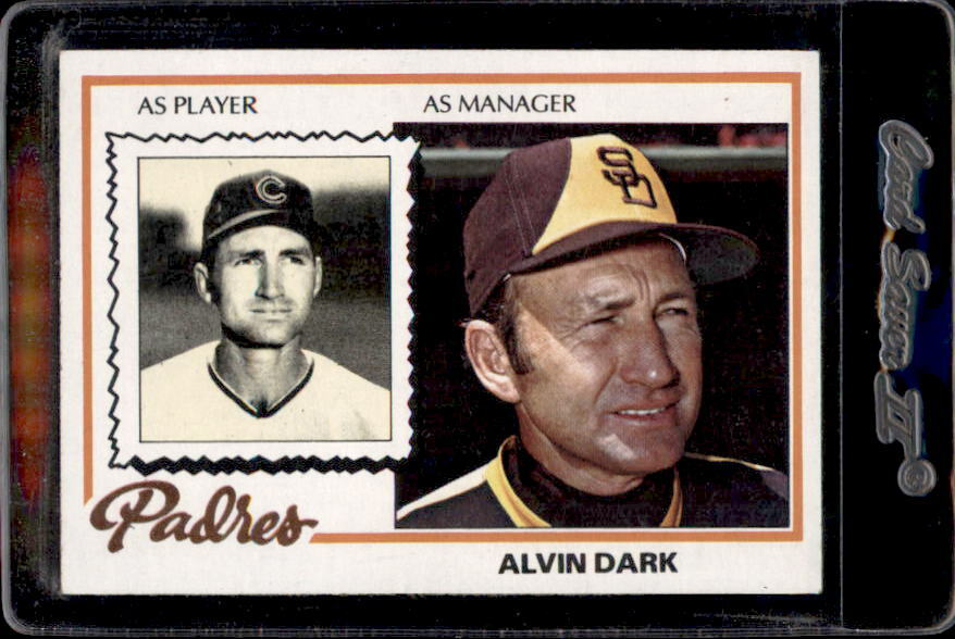 1978 Topps #467 Alvin Dark San Diego Padres – Nice Card