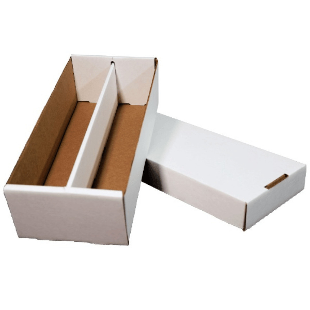 20-Pack • Shoe 1600-count Trading Card Storage Box • Woodhaven Trading Firm