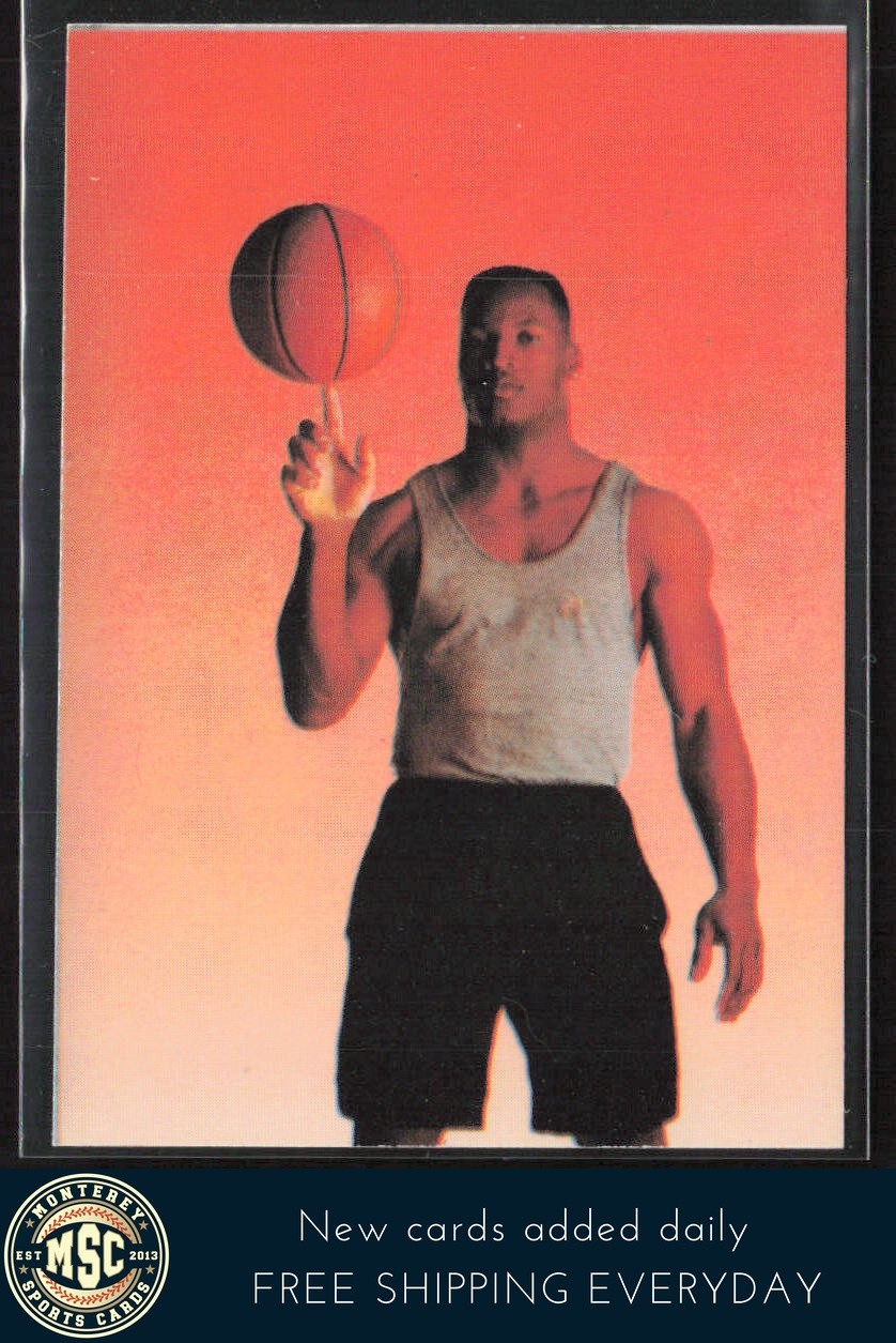 Bo Jackson 1990 Bo Knows Basketball (unlicensed) Glossy White Back #NNO NM-MT+