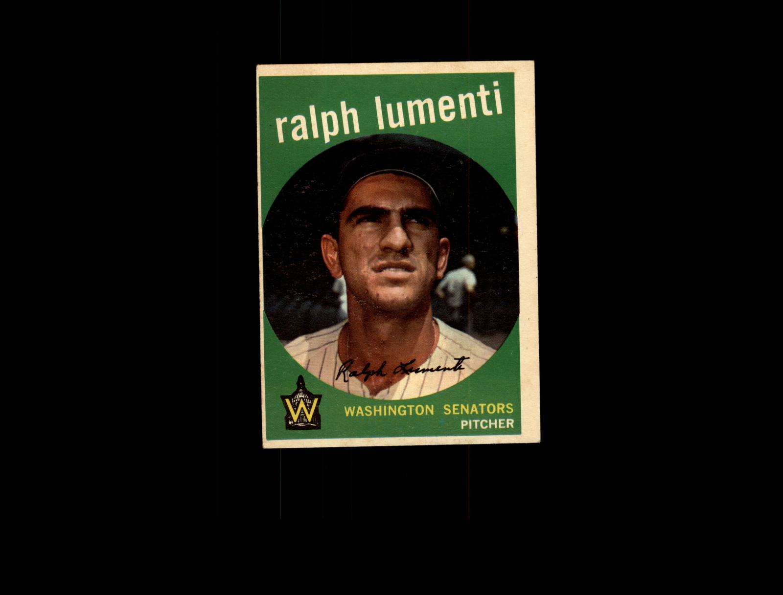 1959 Topps 316A Ralph Lumenti Option VG #D1,306681