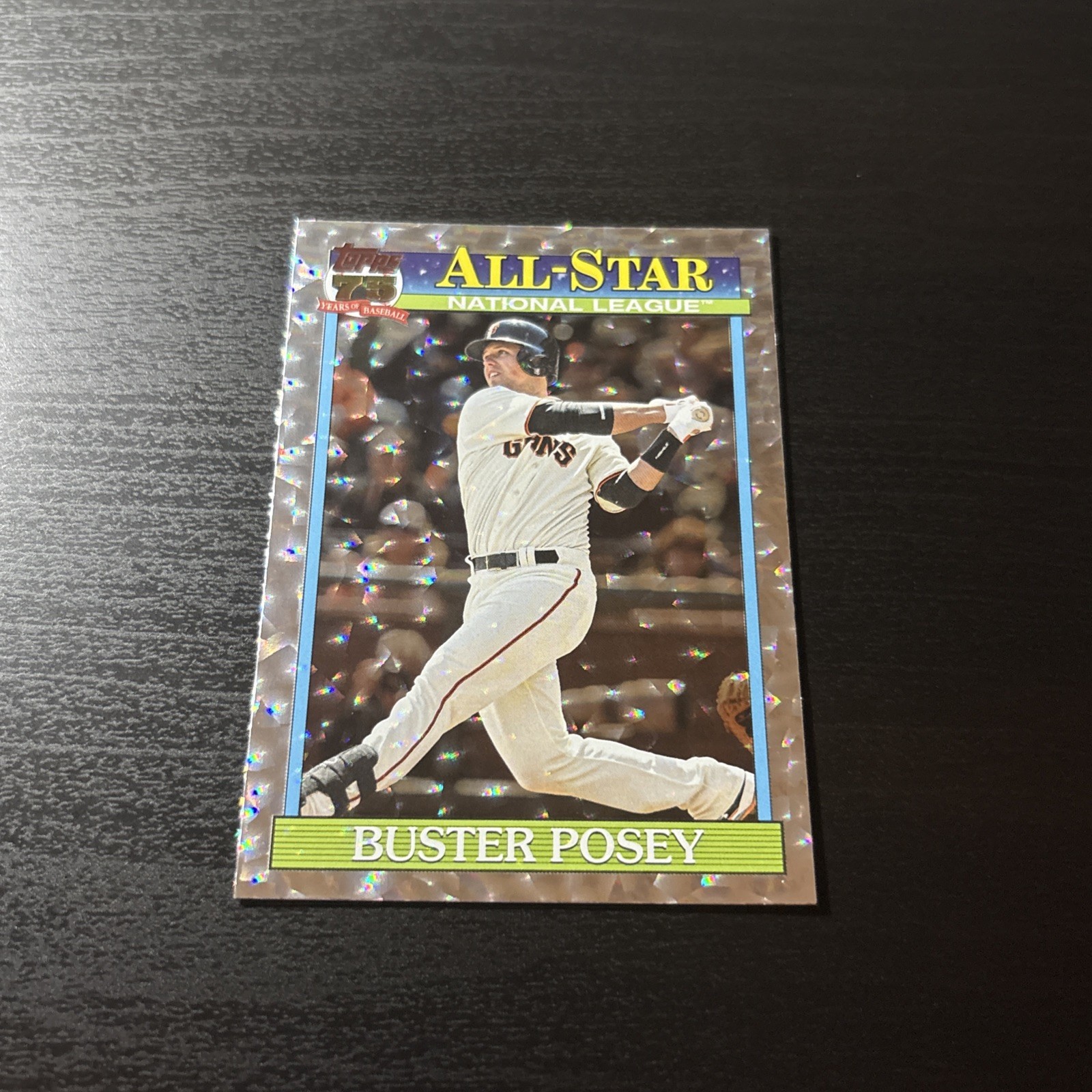 2026 Topps Series 2 – Buster Posey 1991 All-Stars Crackle Foil #91AS-18 Giants