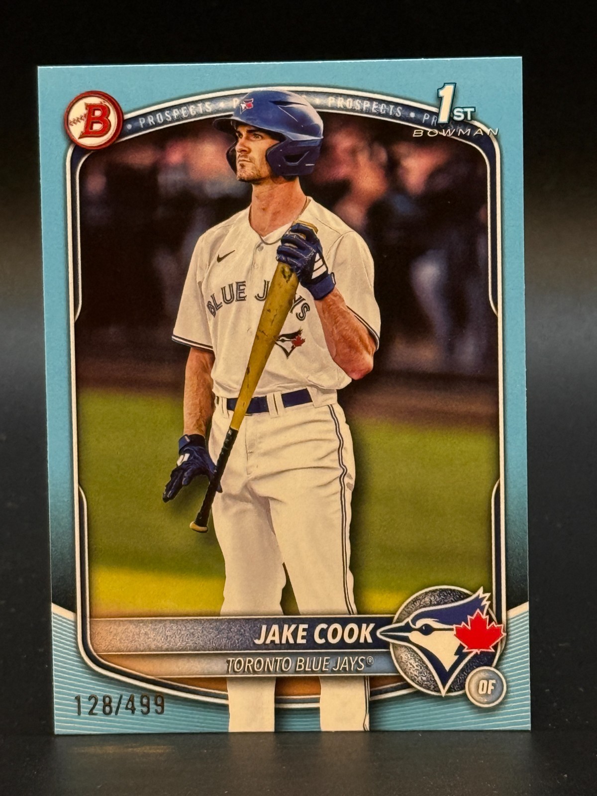 2025 Bowman Draft 1st #BD-97 Jake Cook Blue Jays Skyblue /499