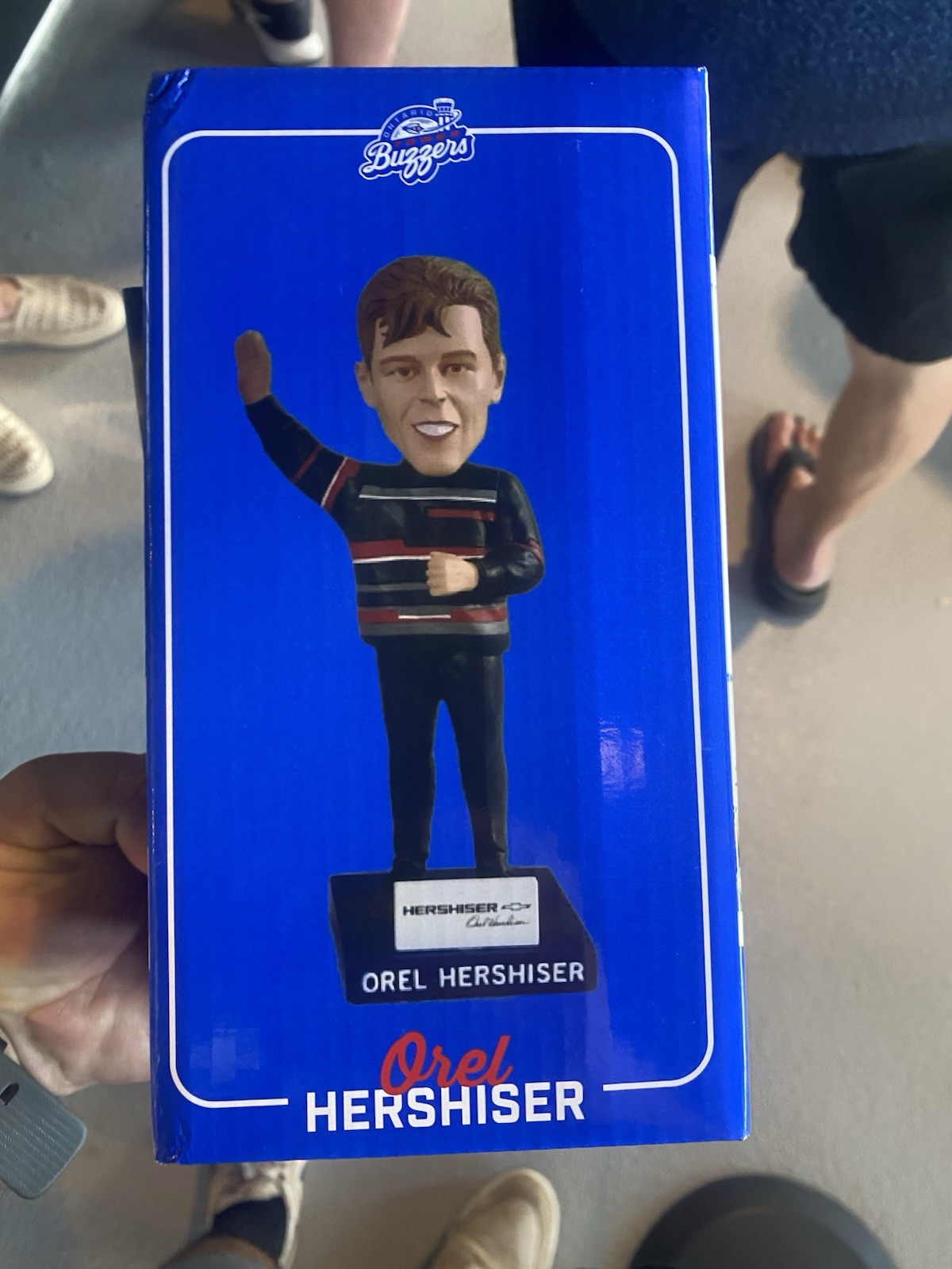 2026 Ontario Tower Buzzers Orel Hershiser Bobblehead SGA /2000 Dodgers