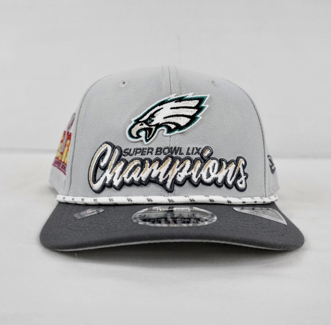 New Era Philadelphia Eagles Super Bowl LIX Champions 9SEVENTY Locker Room Hat